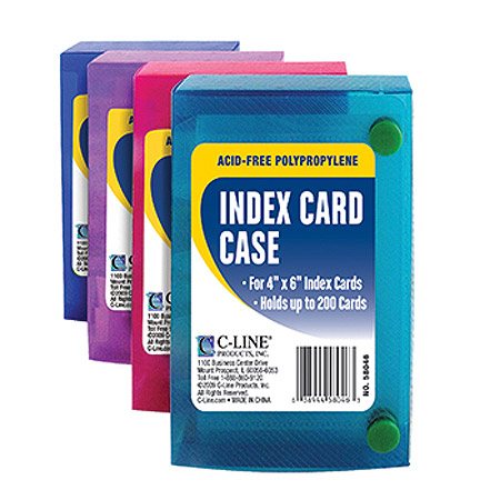 4x6 Index Card Case