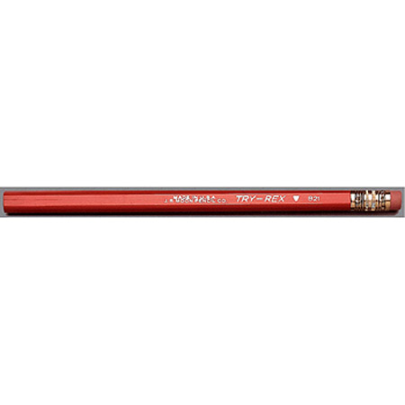 J.R. Moon Pencil Co. Try-Rex Jumbo Pencils with Eraser, 12 Per ct