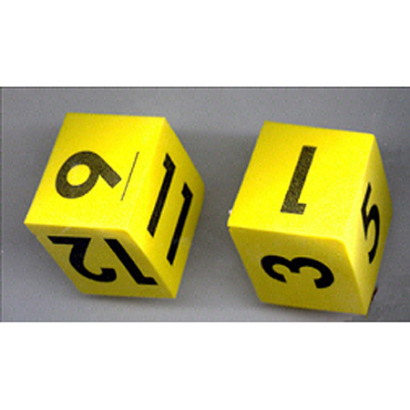 Foam Dice 2 Numeral Set Of 2 Koplow Games Inc