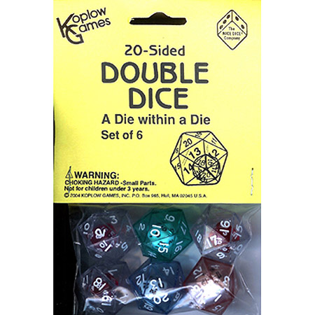 Koplow Games Inc. - 20 Sided Double Dice