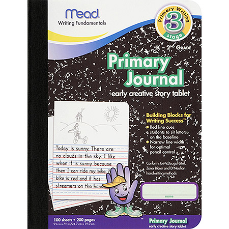 Primary Journal Early Creative Story Tablet