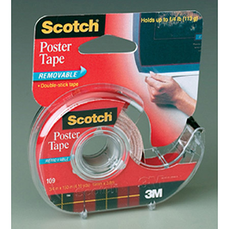 Removable Poster Tape 3/4 x 150in