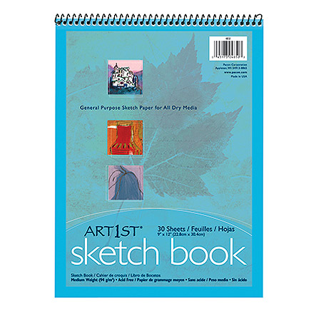 Pacon Corporation - Art1st Sketch Book 9x12 30 Sht Wht